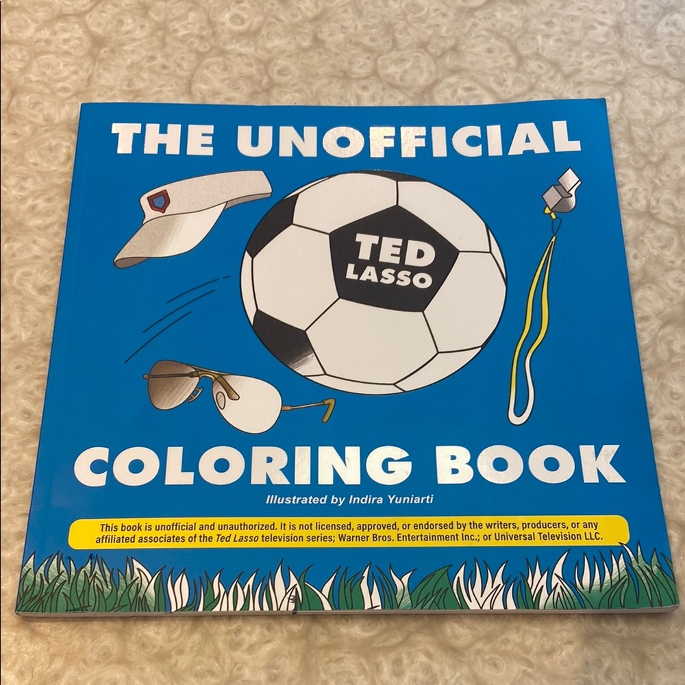 The Unofficial Ted Lasso Coloring Book